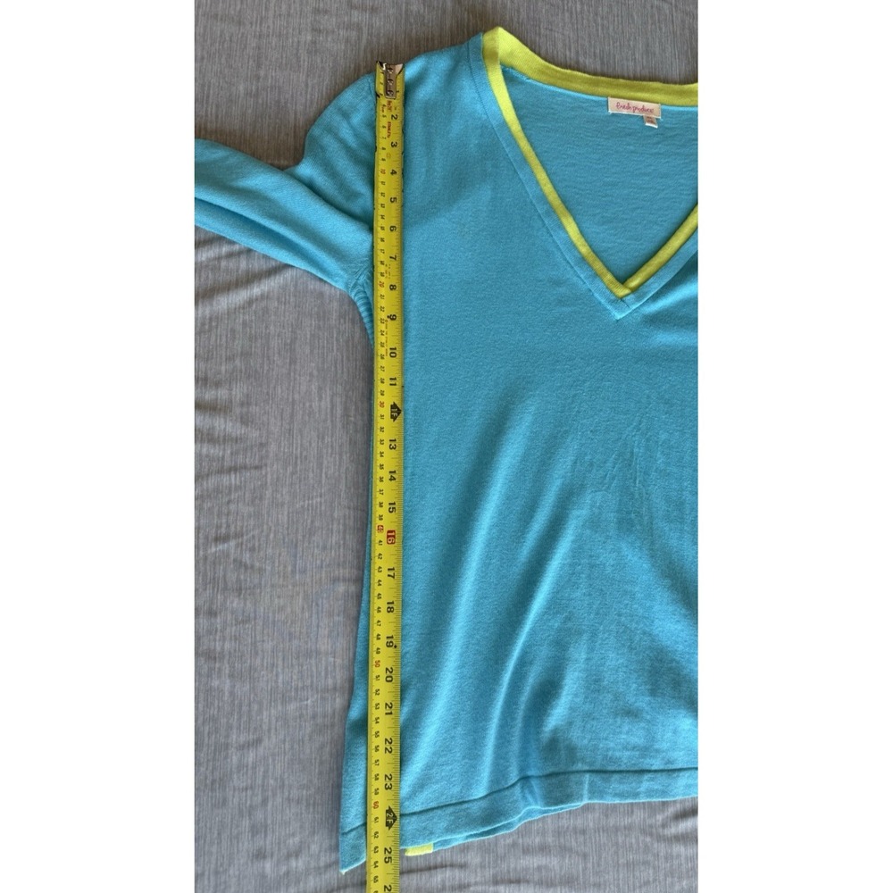 Lot 2 Fresh Produce Womens V Neck Tunic Sweater Size L Casual Comfort Lightweigh - Picture 9 of 16